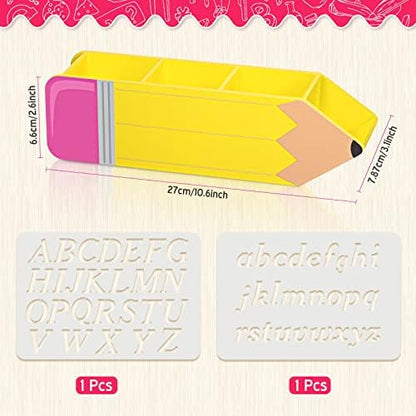 Containlol Back to School Teacher Gift Name DIY Pencil Holder