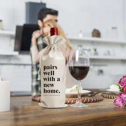 DOI-LANEE Housewarming Gifts New Home House Warming Wine Bag for Women