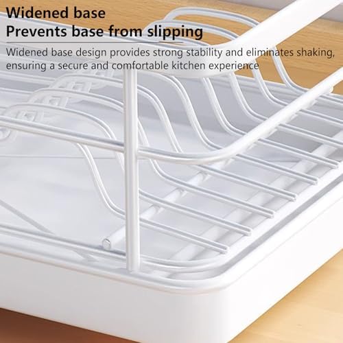 Dish Drying Rack for Kitchen Counter,Carbon Steel Sink Organization &