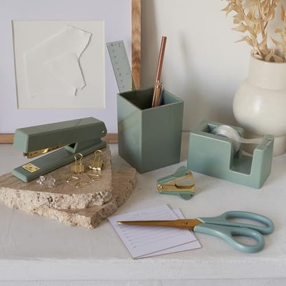 Aesthetic Desk Accessories Set for Women - A Complete Office Organizer