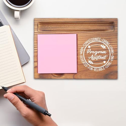 Program Assistant Sticky Note Holder, Appreciation Gifts for Program