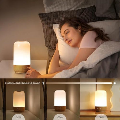 Tikkitouch Long Distance Touch Lamps Set of 2, Gifts for Couples &
