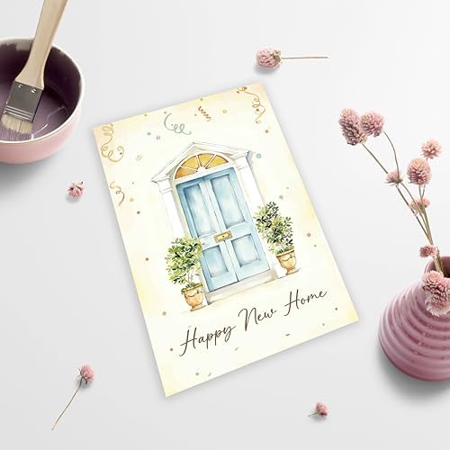 Happy New Home Congratulations Card for New Homeowners, Housewarming