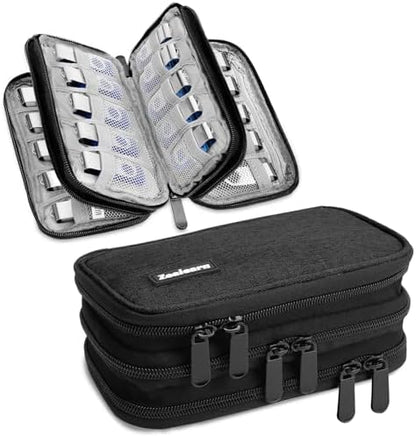 USB Flash Drive Case with Labels, Gifts for Men, USBs Case Organizer