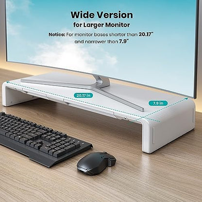 Monitor Stand Riser, Klearlook Foldable, Height Adjustable Computer