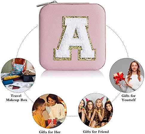 Mothers Day Gifts - Travel Jewelry Case for Women, Mini Jewelry Case