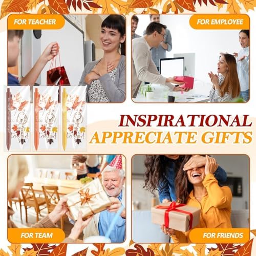 20 Sets Fall Party Favors, Fall Gifts Bulk for Coworker, Employee