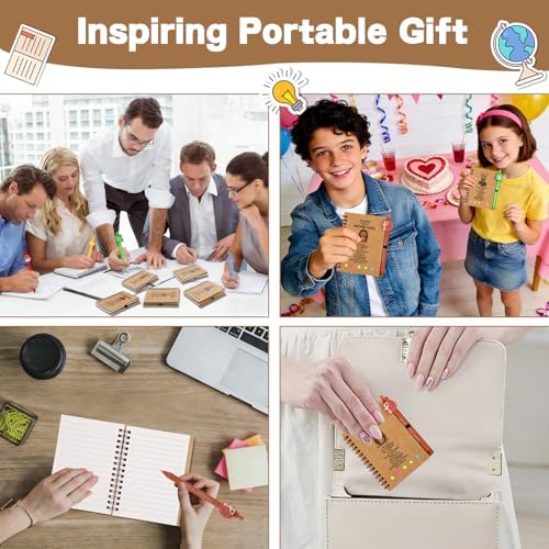 20 Sets Employee Appreciation Gifts Bulk Inspirational Spiral Notebook