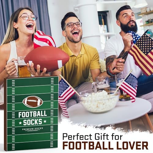 Funny Socks For Men - Cool Mens Football Socks, Sports Stocking