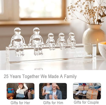 Ornalrist 25th Wedding Gifts on Anniversary for Wife, 25 Years