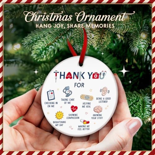Medical Ornaments for Christmas Tree, Thank You Gifts for Healthcare