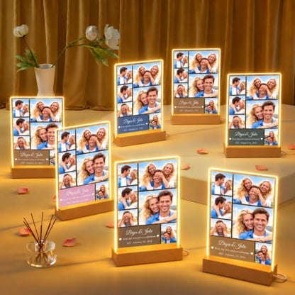Custom Picture Frames Customized Anniversary Birthday Gifts for Women