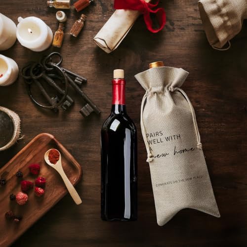 DOI-LANEE Housewarming Wine Bag, New Home Gifts for New Homeowner