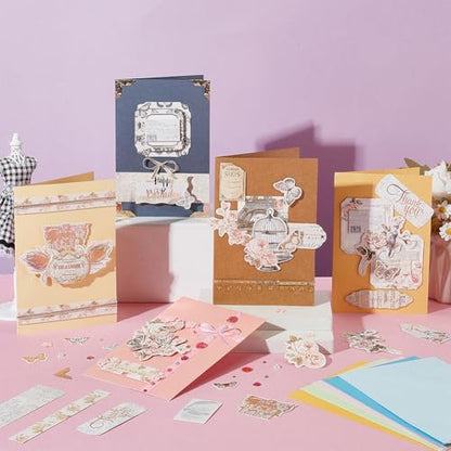 AHANDMAKER DIY Envelope & Card Making Kits for Adults, Handmade
