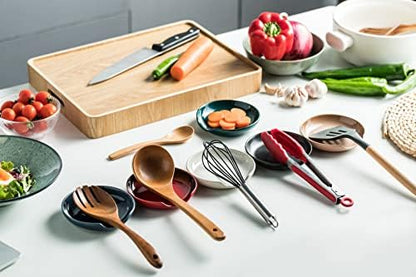 Gomakren Ceramic Spoon Rest for Stove Top Kitchen Counter Neat Decor