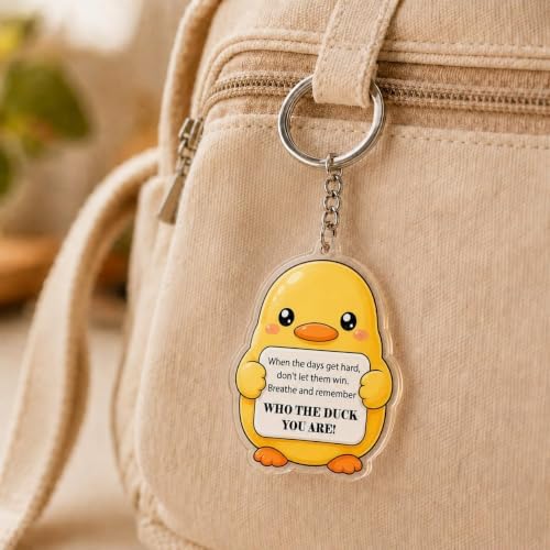 Inspirational Gifts Bulk for Women Teens Staff Positive Keychains