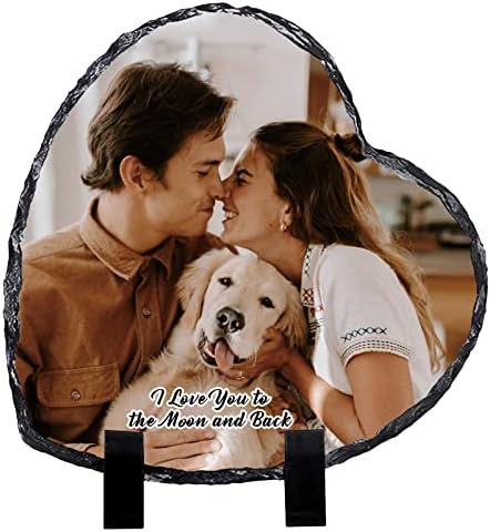ALBK Personalized Picture Frame with Photo & Text, Custom Photo Gift