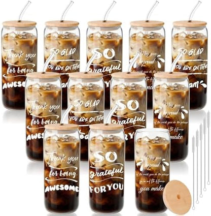 12 Set Employee Appreciation Gifts, Inspirational Thank You Gifts for
