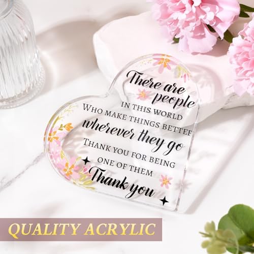Thank You Gifts for Women, Birthday Christmas Appreciation Gift Basket