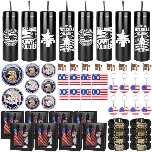 Kenning 56 Pcs Veterans Day Gift Set Military Appreciation
