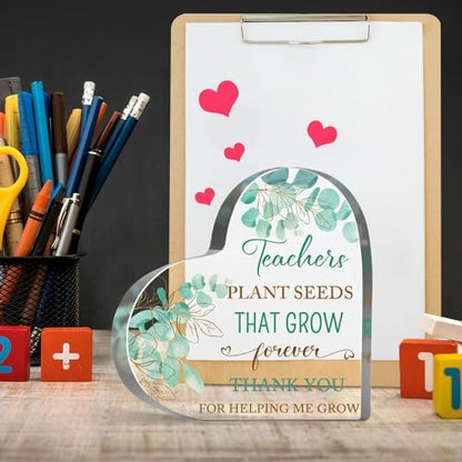 Teacher Office Desk Decoration Signs, Teacher Appreciation Gifts for