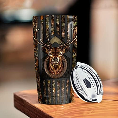 winorax Deer Hunting Tumbler 20oz Hunter Gifts For Men Hunters Double