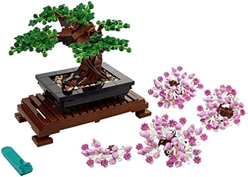 LEGO Botanicals Bonsai Tree Building Set - Artificial Bonsai Tree