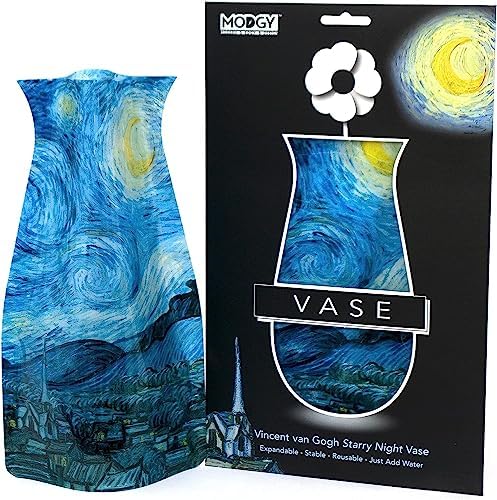 MODGY Collapsible and Expandable Plastic Flower Vase, Unbreakable