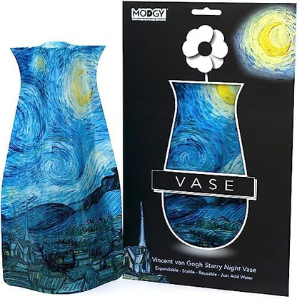 MODGY Collapsible and Expandable Plastic Flower Vase, Unbreakable