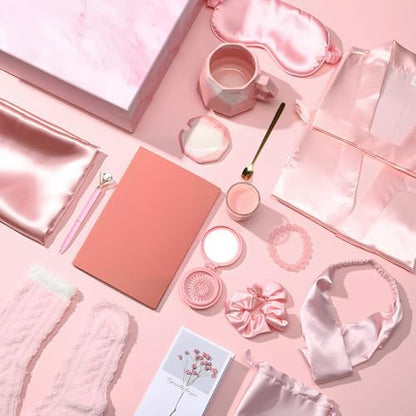 Twistover 16 Pcs Birthday Gifts for Women, Pink