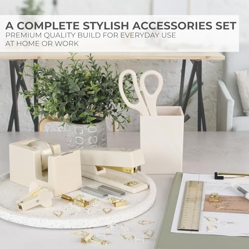 Aesthetic Desk Accessories Set for Women - A Complete Office Organizer
