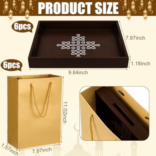 6 Set Indian Return Gifts for Pooja Tray Women Guest, Deep