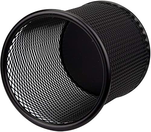 Nicunom 12 Pack Metal Pen Holder Wire Mesh Pen Cup Pencil Holder