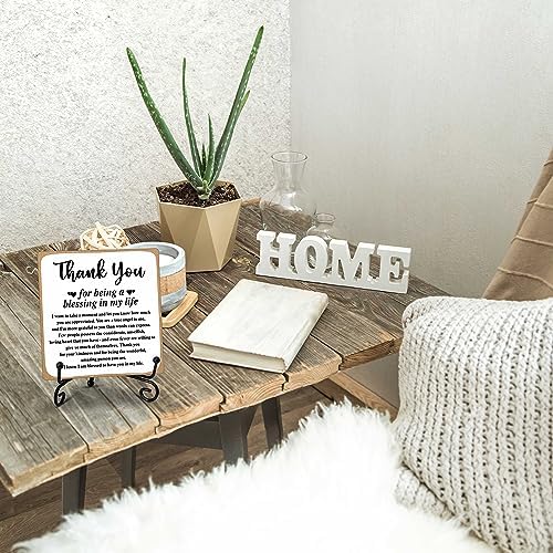 ONDTOM Thank You Gifts for Women Men Friends Mom, Thank You for Being