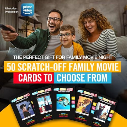 Family Movie Night Scratch Off Cards – Gifts for Families
