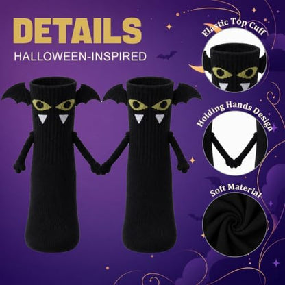 Halloween Holding Hands Socks, Fun and Quirky Gifts for Couples family