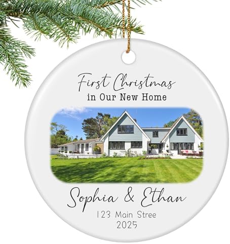New Home Ornament 2026 House Warming Gifts,Personalized Christmas