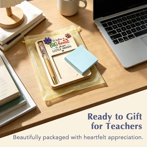 Teacher Appreciation Gift Set, Crystal Pen Thank You, It Takes a Big