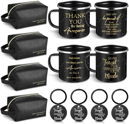 DERTE 12 Pcs Thank You Gifts for Men Employee Appreciation Gift