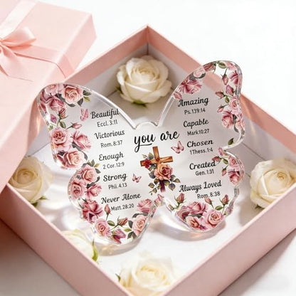 Butterfly Gifts for Women Inspirational Christian Gifts for Women