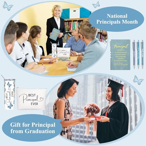 Domensi 6 Pcs School Principal Thank You Gift for Birthday, Christmas