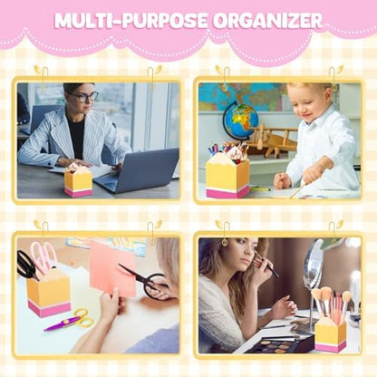Sherr 6 Pcs Pencil Shaped Pen Holder, Teacher Appreciation