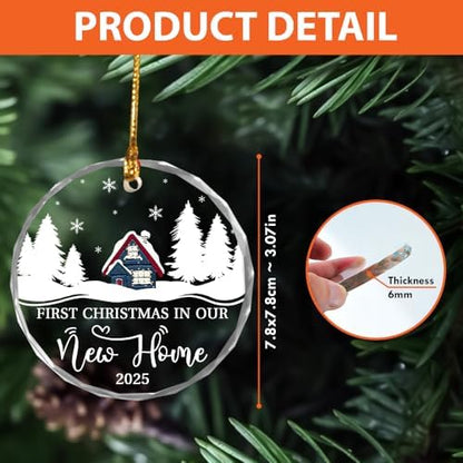 BSQUIELE House Warming Gifts New Home 2025 - First Christmas in Our