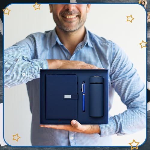 Honoson Blue Employees Appreciation Gift Set for Men Women