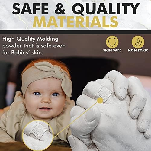 Crafts North Hand Casting DIY Kit for Couples | Complete kit with