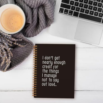 OXW Funny Office Work Gifts, Funny Notebook Journal for Coworkers