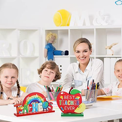 Amyhill 4 Pcs Back to School Teacher Gifts Thank You Teacher Gifts