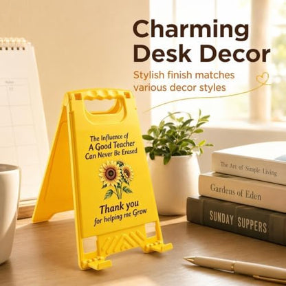 Funny Desk Decor Desk Accessories with Mirror - Thank you for helping