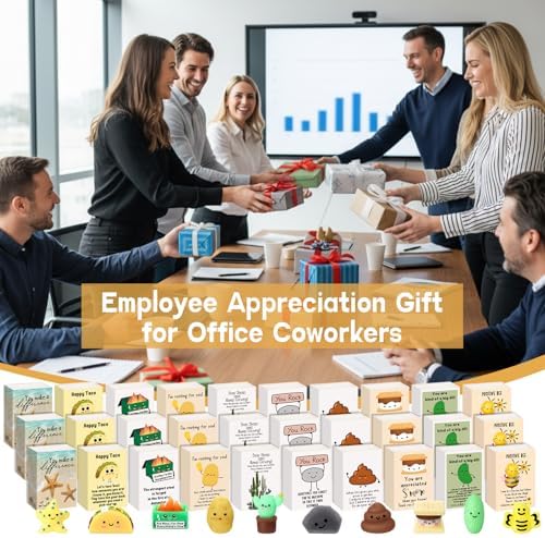 30 Sets Appreciation Gifts for Coworkers Employees Staff Mixed 10