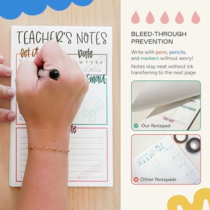 Tiny Expressions Teacher Notepad, To Do List Note Pad
